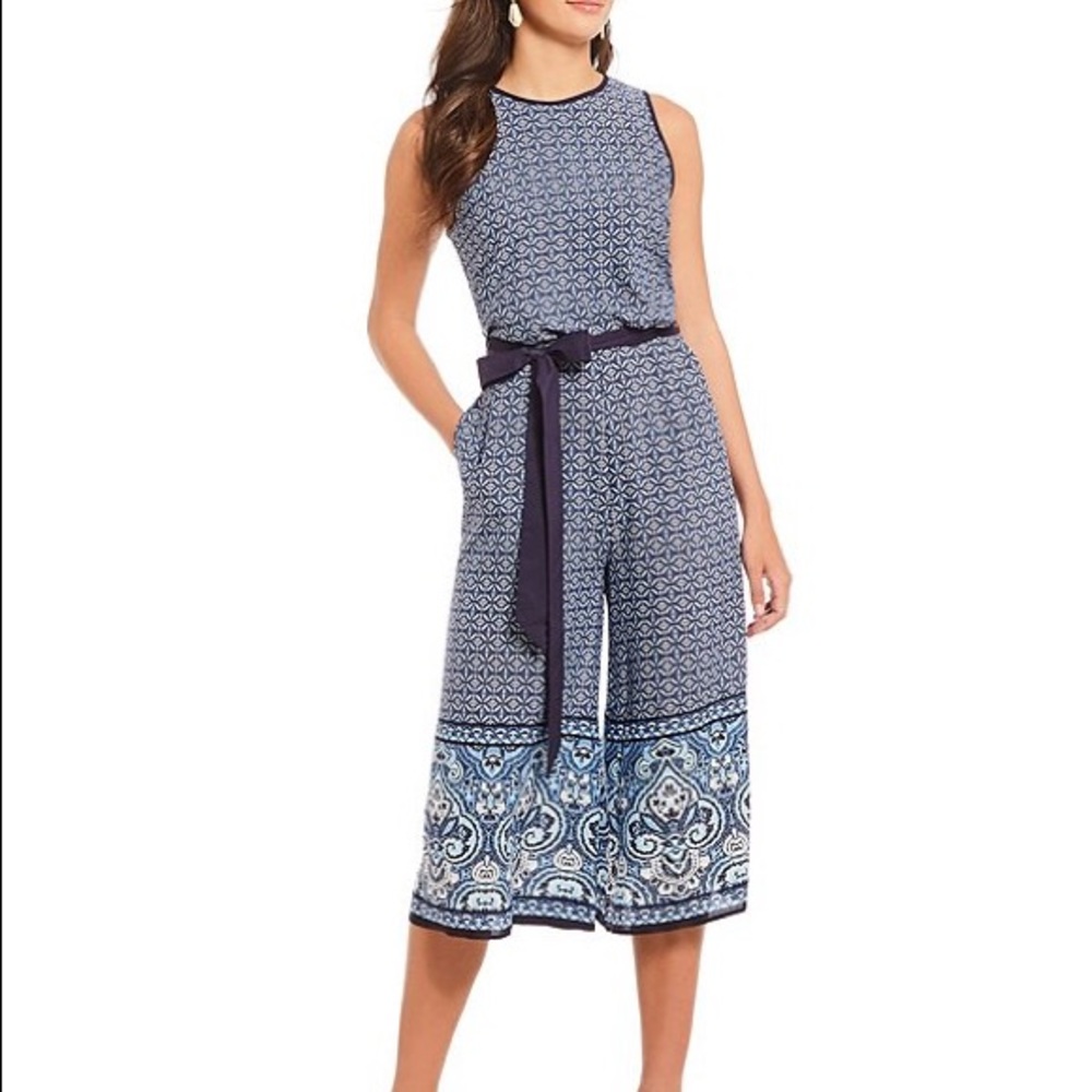 NWT Vince Camuto Capri Jumpsuit